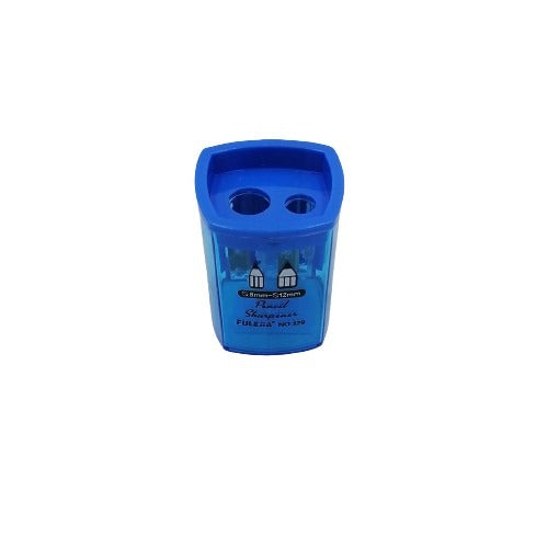 Sharpener Two Hole Fulejia With Shave Container