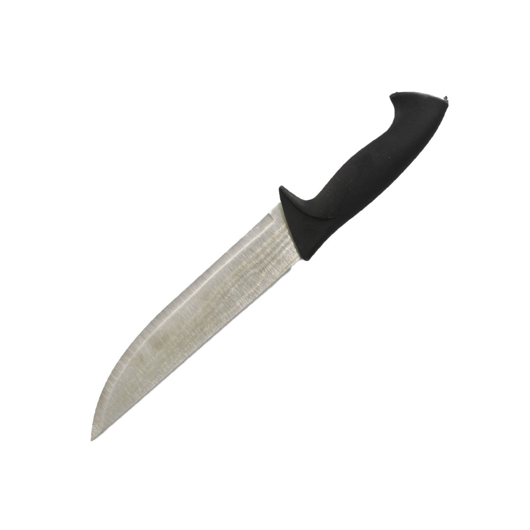 Knife Butcher 8 Black Handle Inox