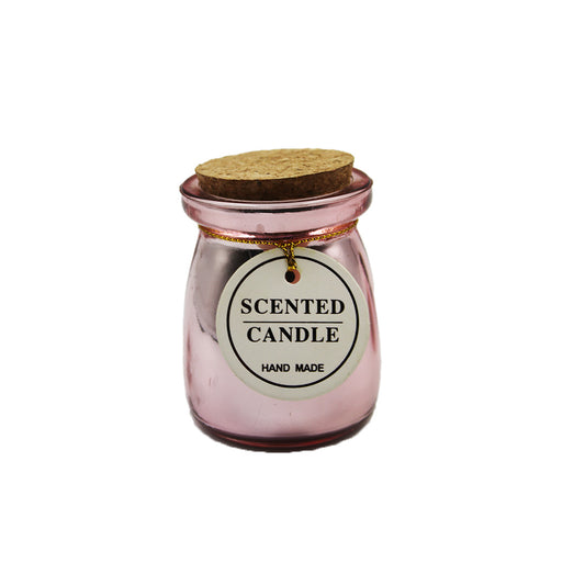 Scented Candle In Jar Cork Lid 7X5Cm
