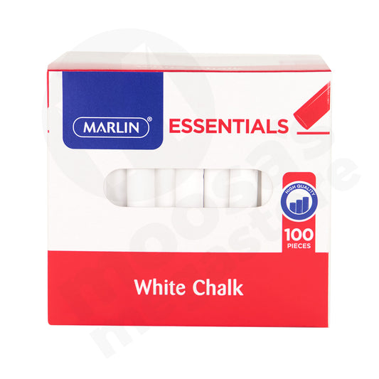 Marlin Chalk White 100Pc
