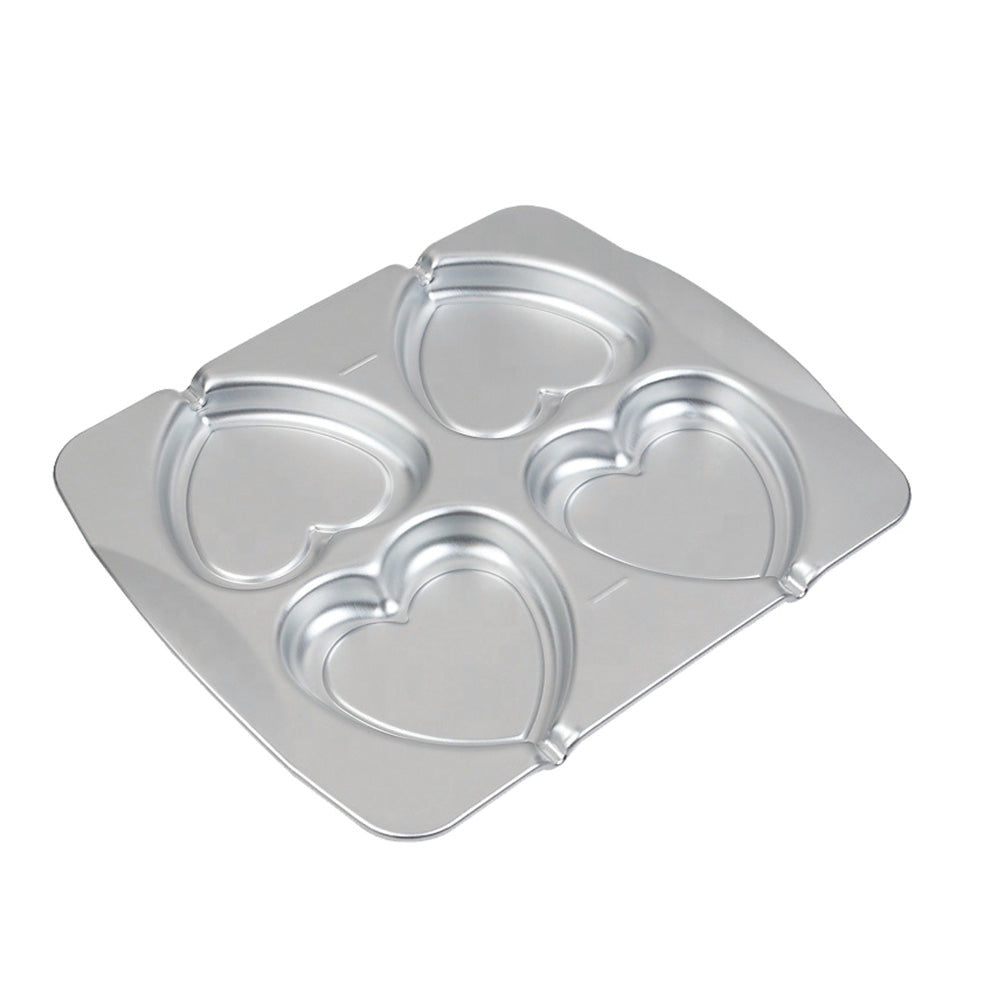 Bakeware 4Cup Pops Cookie Pan Silver
