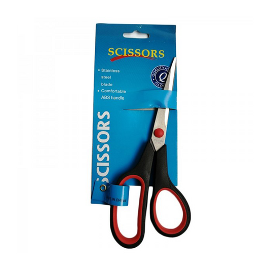 Scissors 19Cm Rubber Handle