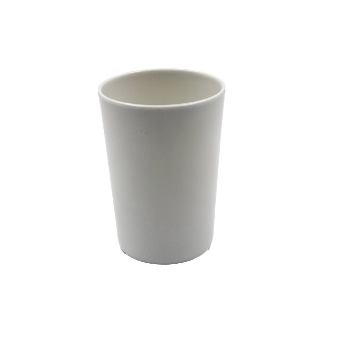 Melamine Tumbler  White  10X7.5Cm