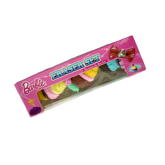 Eraser Set 3Pc Barbie Cake B-007
