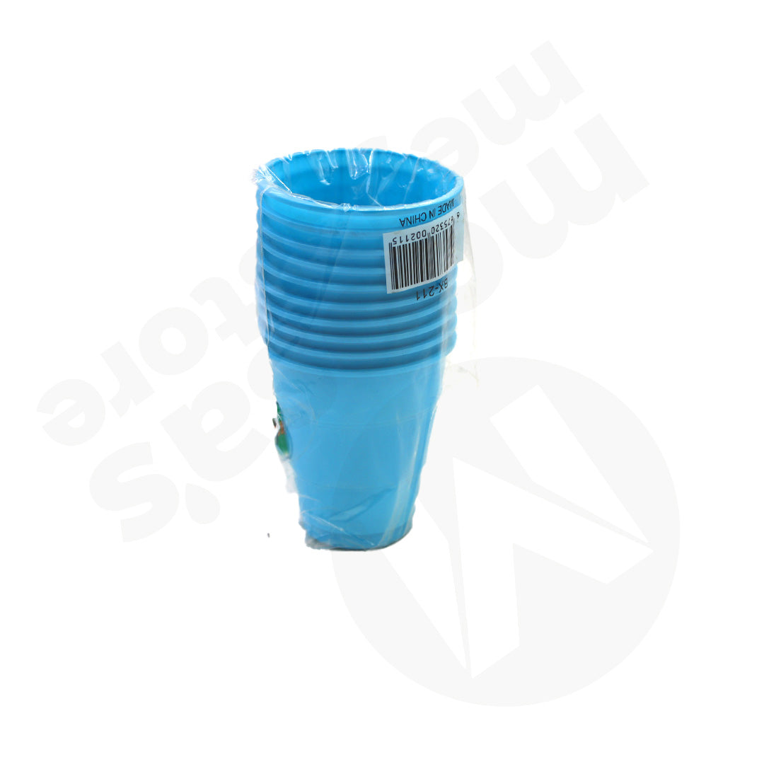Tumbler 10Pc 9X7.5Cm Plastic Bx-211