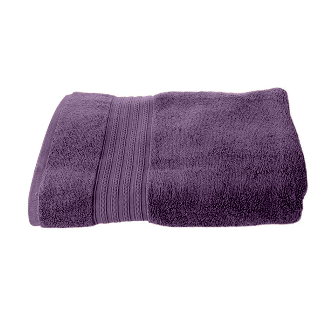 Bath Sheet Aubergine 90X165 Egyptian