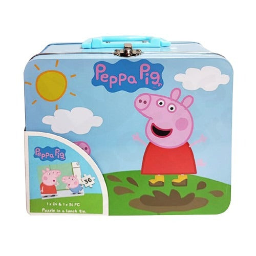 Toys Puzzle 60Pc In Lunch Tin Peppa Pig