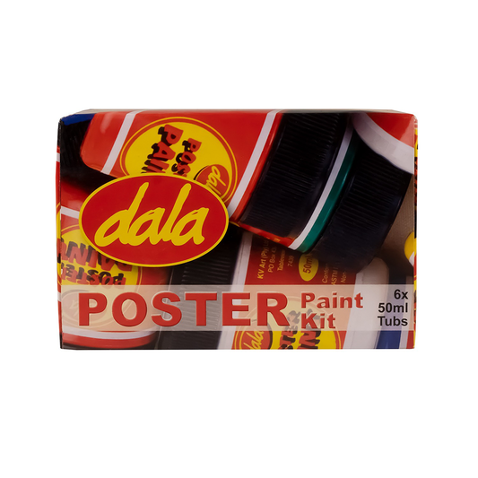 Poster Paint Kit 6X50Ml Dala