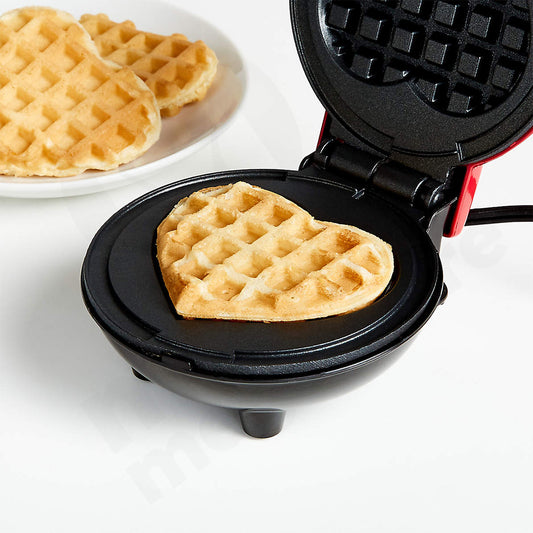 Waffle Maker Mini Heart