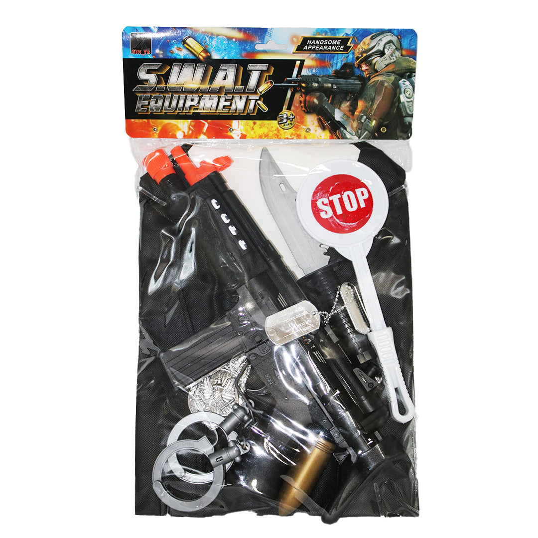 Toys Gun Set 6Pc Swat Equip