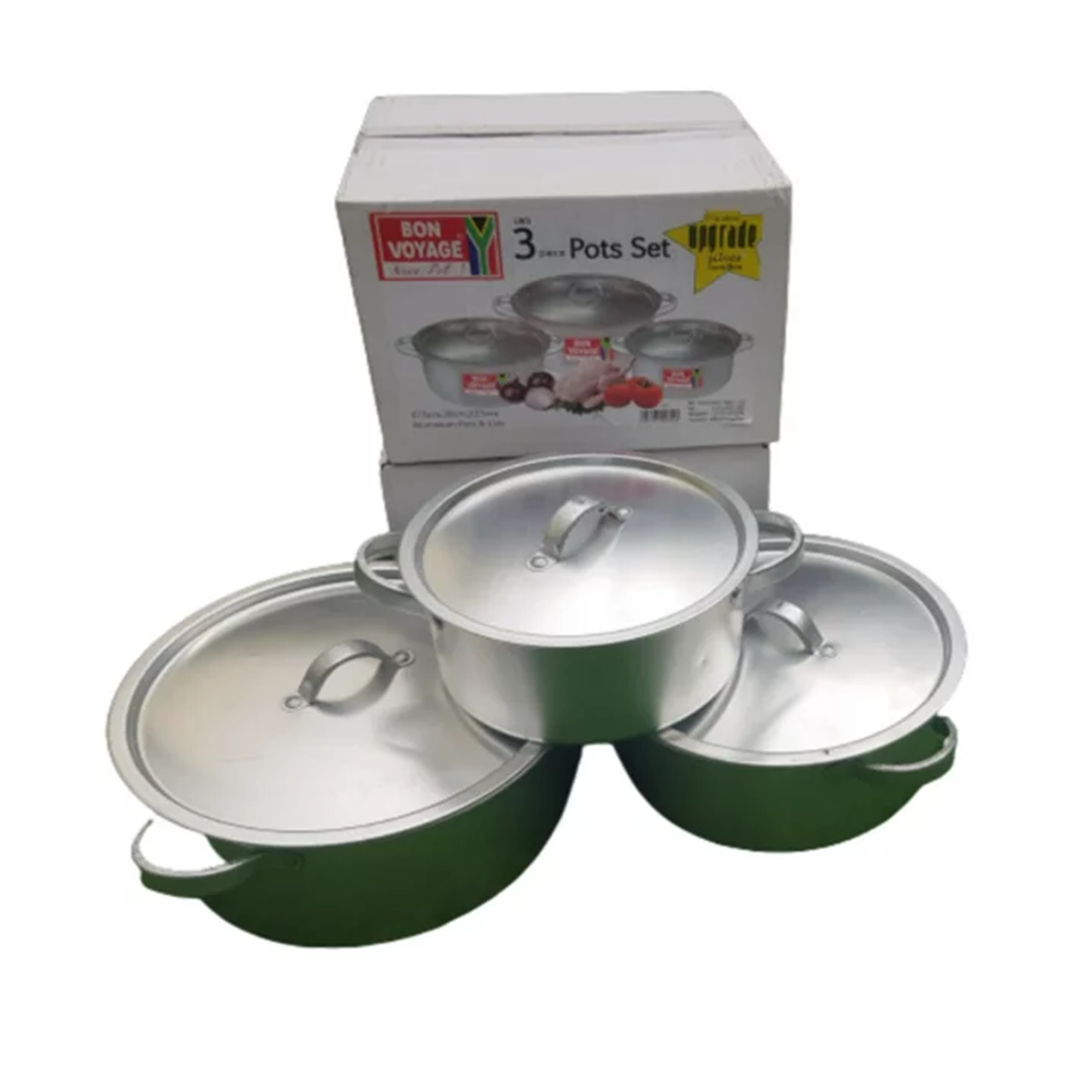 Pot Set 3Pc Lw3 Bon Voyage