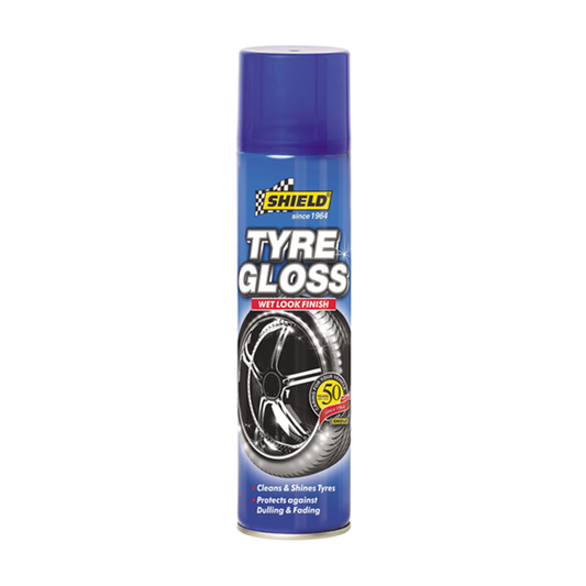 Shield Tyre Gloss Aerosol Cleaner 400Ml