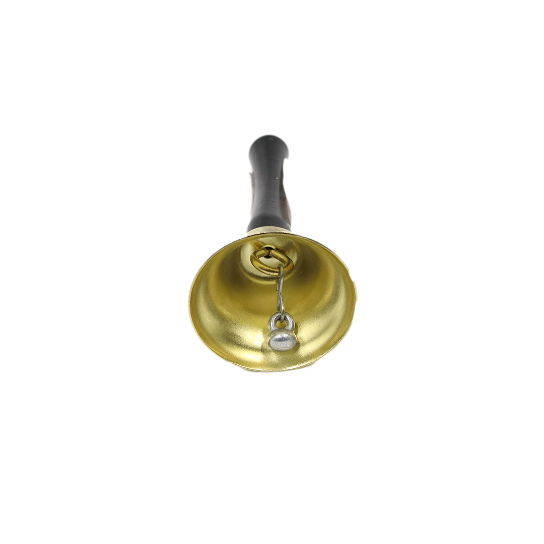 Bell Brass 5Cm Wooden Handle Ab