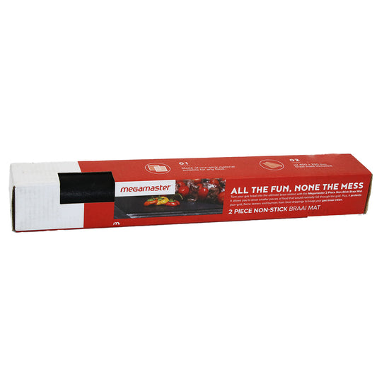 Megamaster 2 Piece Non Stick Braai Mat