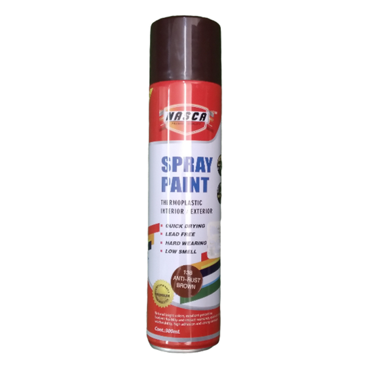 Spray Paint 300Ml Anti Rust Brown Nasca