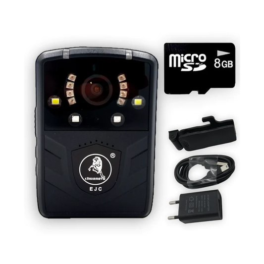 Cop Cam With 8Gb Memory Card