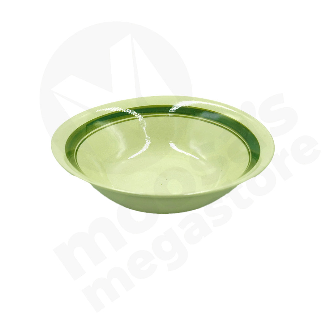 Bowl 22.5Cm Hand Painted Line Edge Allied Image