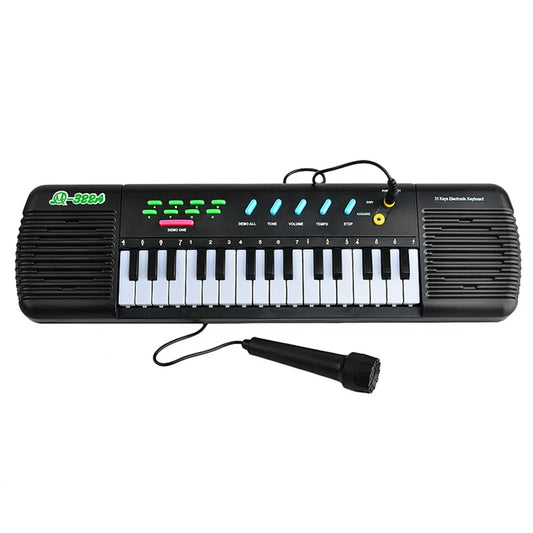 Toys Piano 44Cm With Mic Electronic 344A