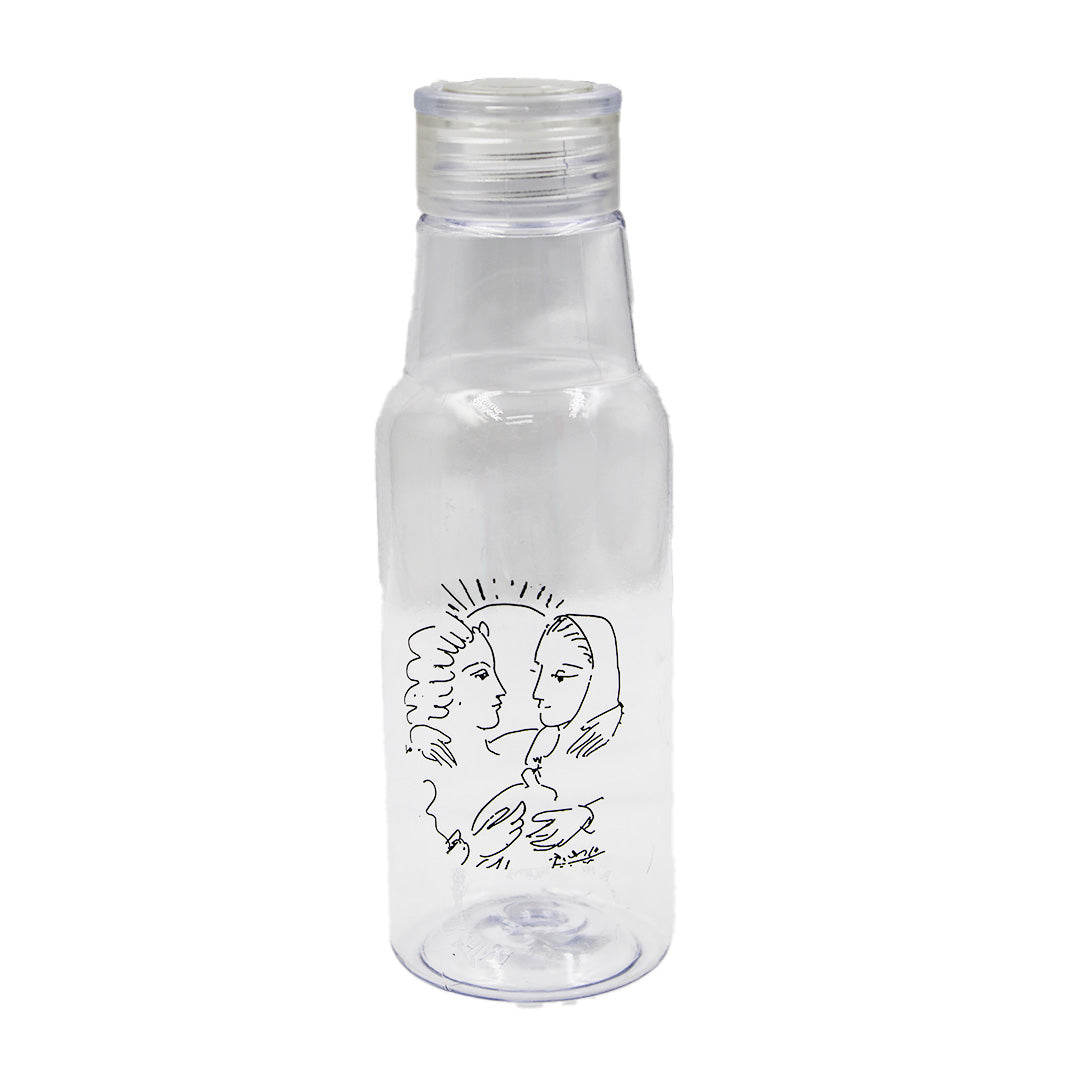 Water Bottle 22Cm Solid/Transparent Assorted