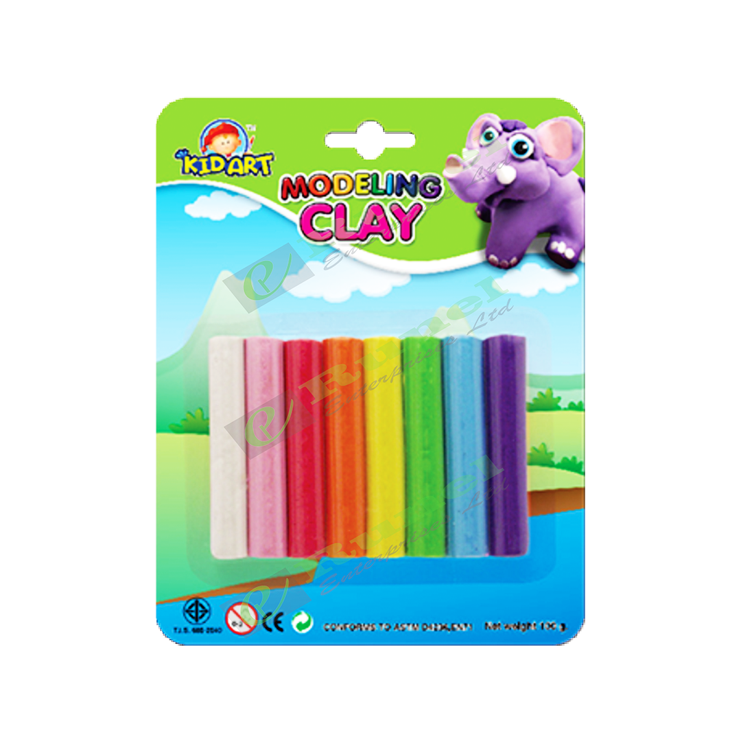 Kidart Modeling Clay 6Pc