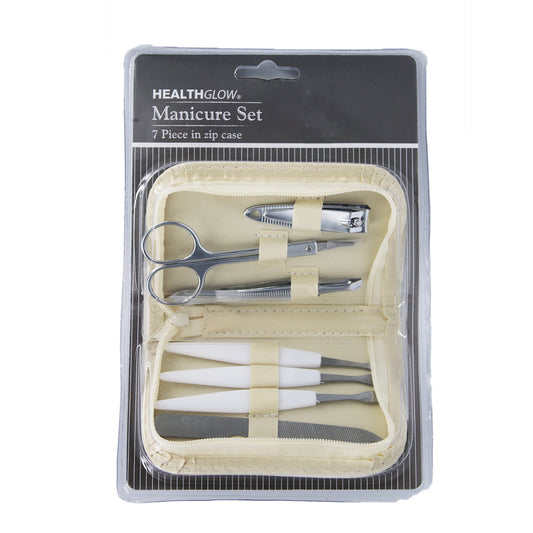 Manicure Set 7Pc In Bag Carded Health Glow
