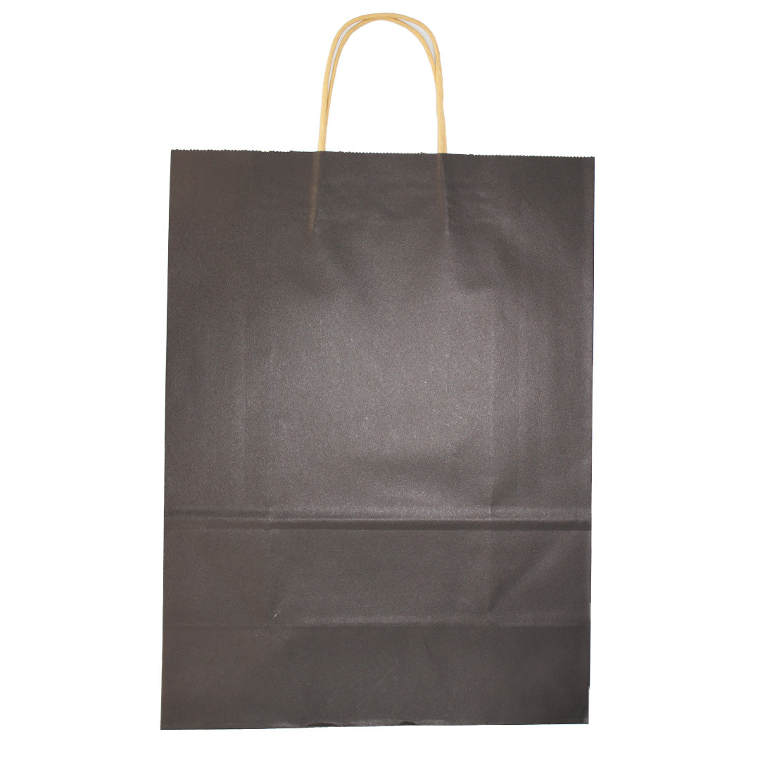 Gift Bag 21X15X8Cm With Ribbon Plain