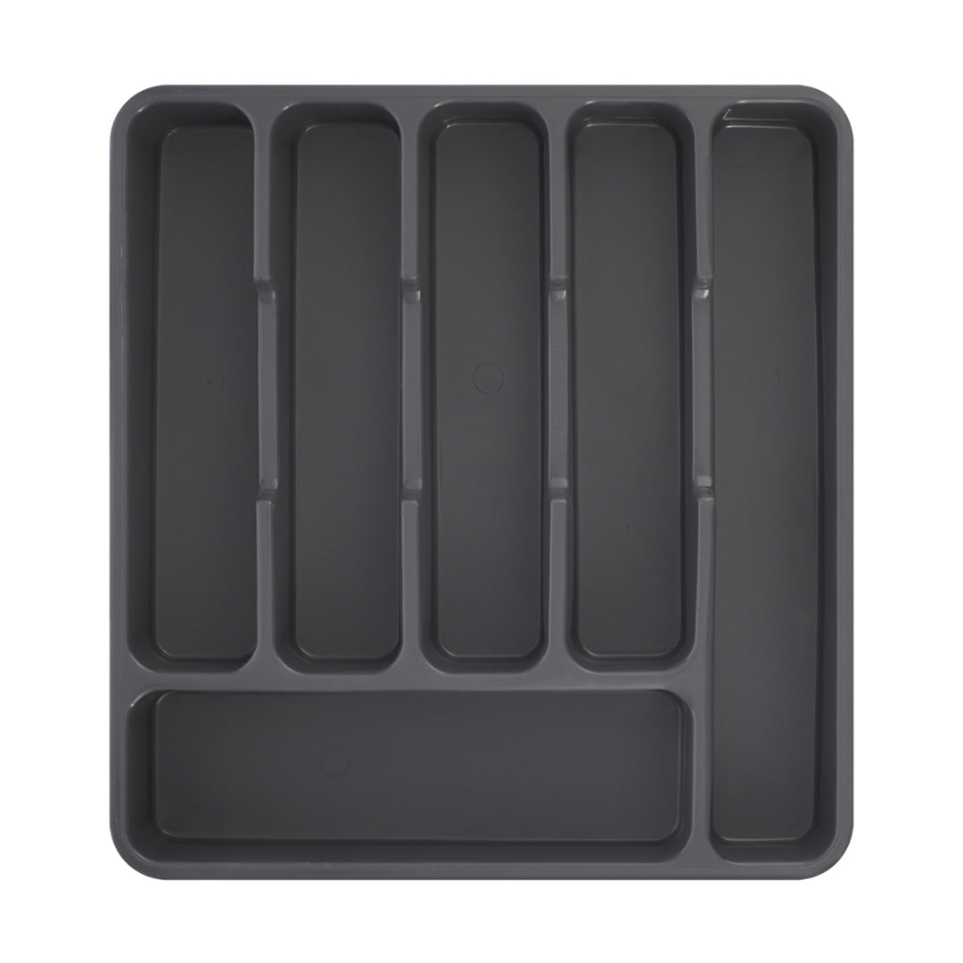 Addis Cutlery Tray Large Dark Grey
