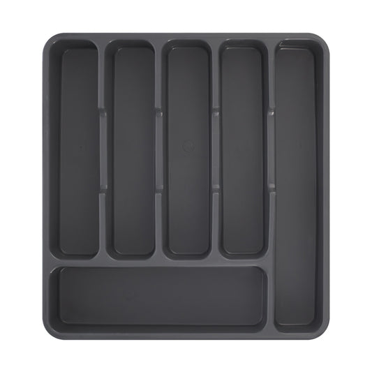 Addis Cutlery Tray Large Dark Grey