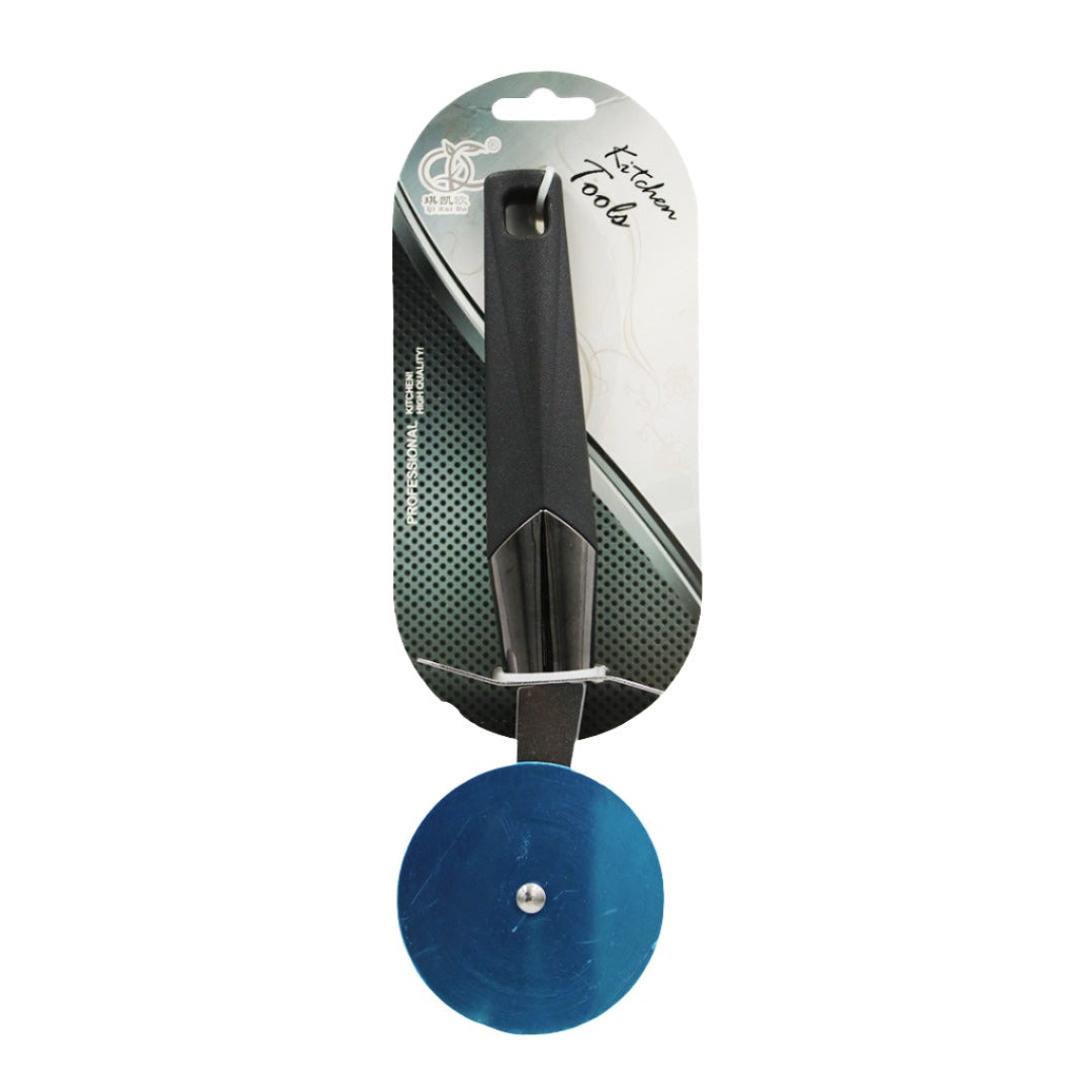 Pizza Cutter 21Cm Plastic Handle Qi Kai Du