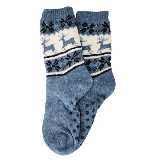 Socks 38Cm Ladies/Men Knitted/Fur