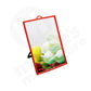 Mirror 14X10Cm With Stand Plastic  Frame