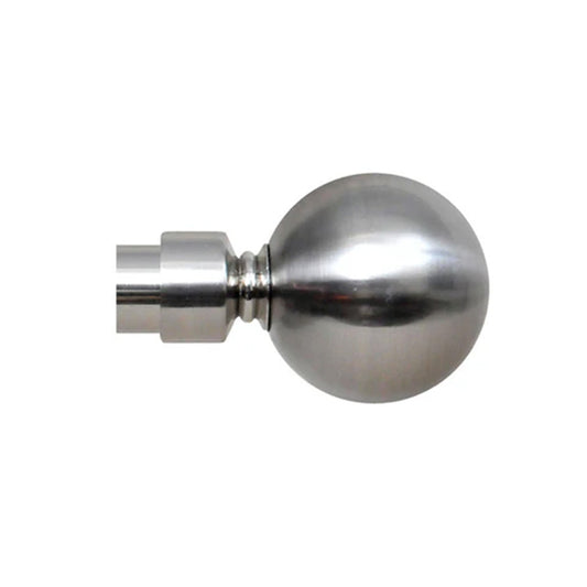 Finial 25Mm Ball 2Pc Metal Stainless Steel