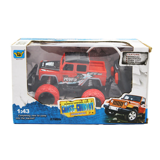 Toys 4X4 Jeep 12Cm Remote Control  Cross Country