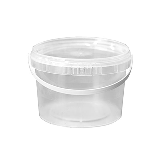 Bucket 5L With Lid Transparent Dynamic