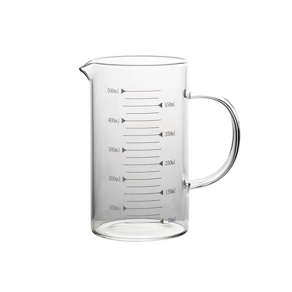 Glass Measuring Jug With Spout 500Ml