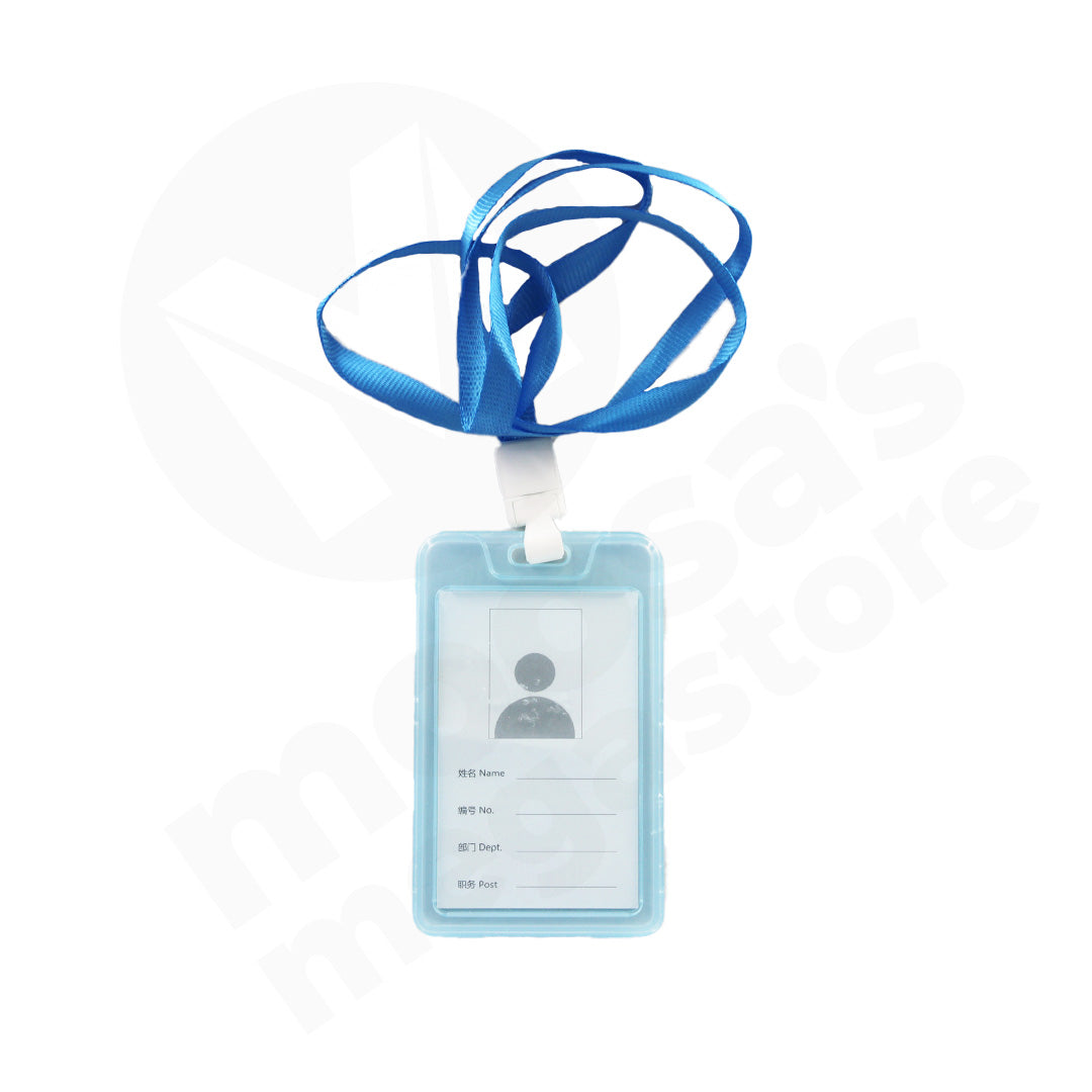 License Card Holder Vertical With Lanyard Beknn