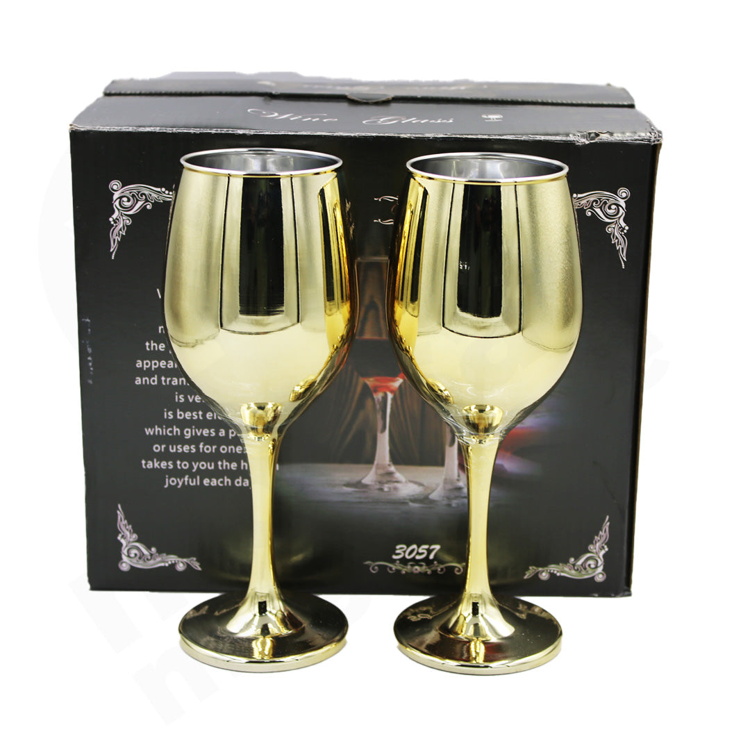 Tumbler 6Pc Wine Gold 3057