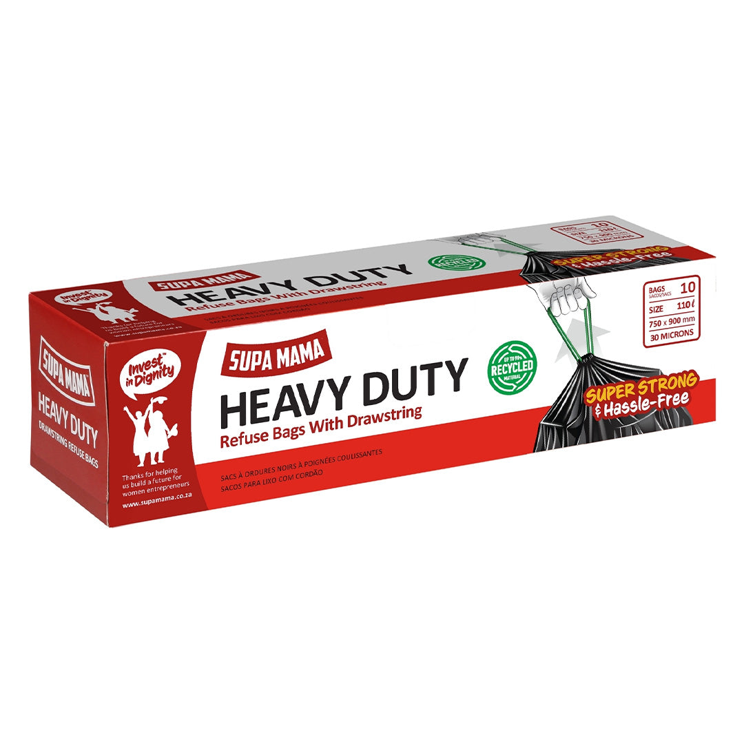 Refuse Bag 10"S Heavy Duty Supa Mama