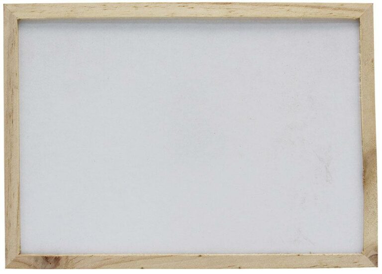 White Board A4 Wooden Frame