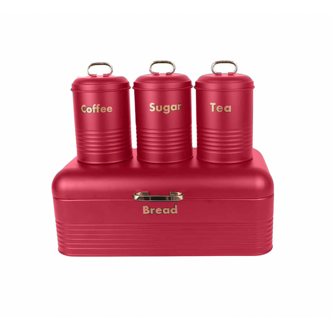 Bread Bin With Gold Handle T/Home