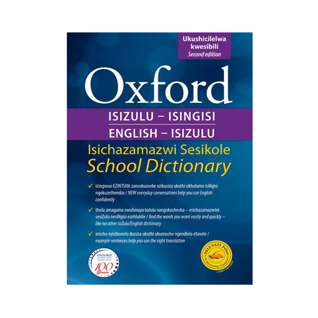 Dictionary Oxford Bilingual English -Zulu – MoosasMegaStore