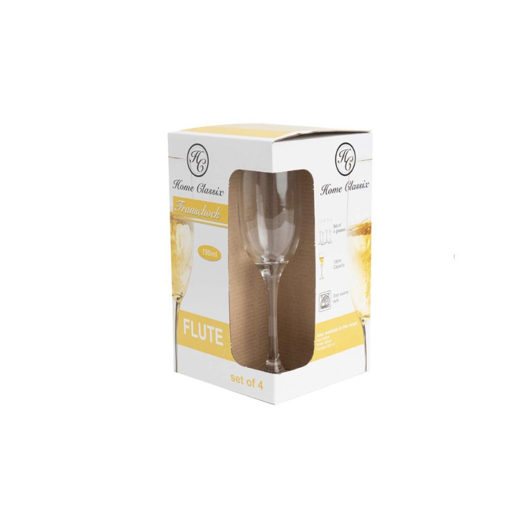 Tumbler Champagne 4Pk 190Ml H/Classix