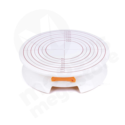 Cake Stand 30Cm Turnable Plastic Yujue