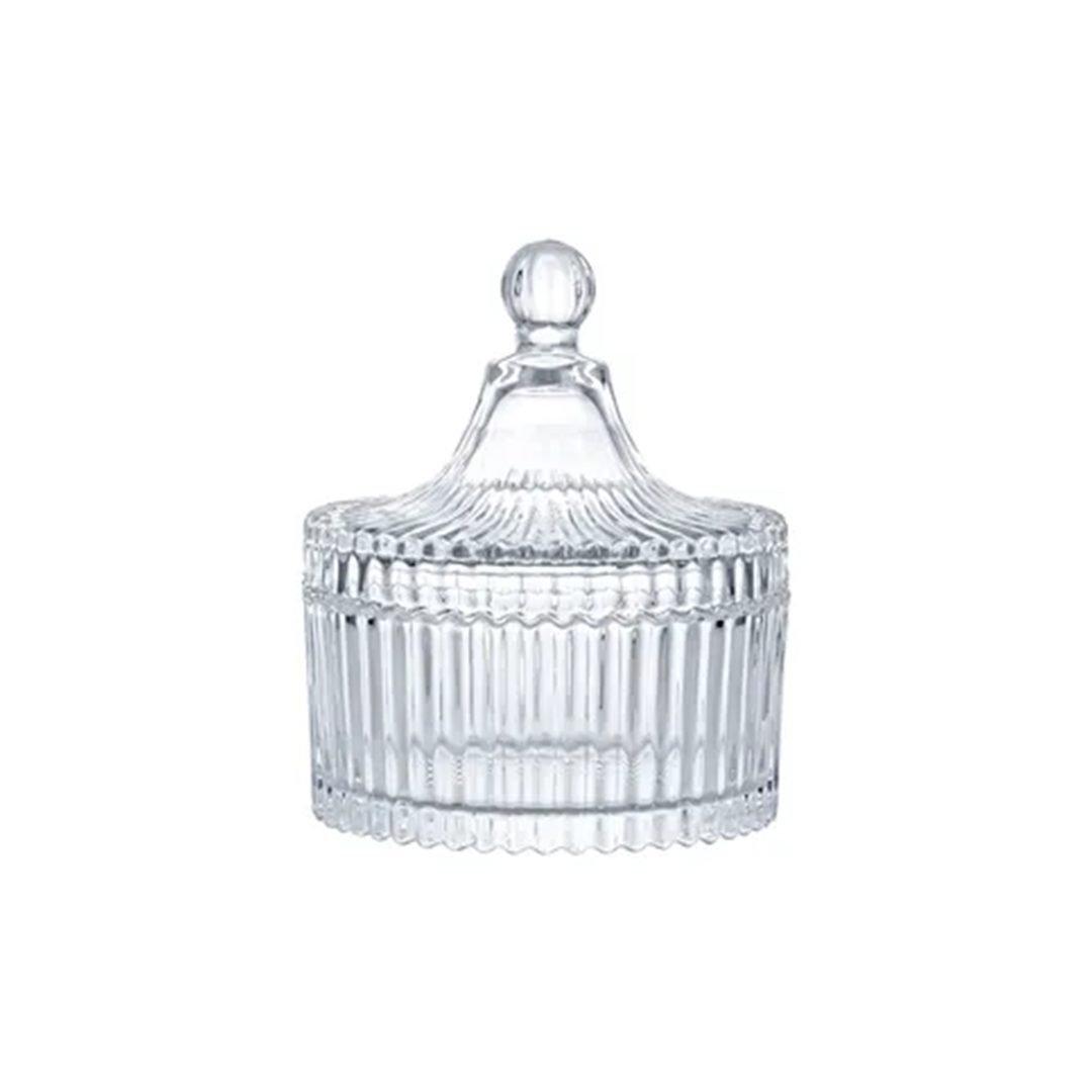 Candy Bowl 10X6.5Cm Embossed G/B