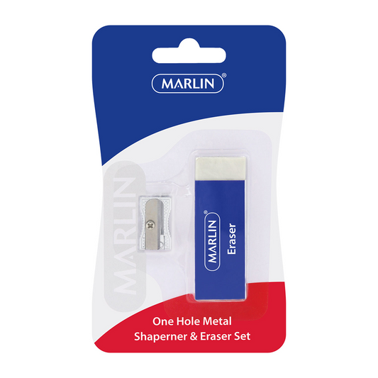 Marlin Sharpener & Eraser Set