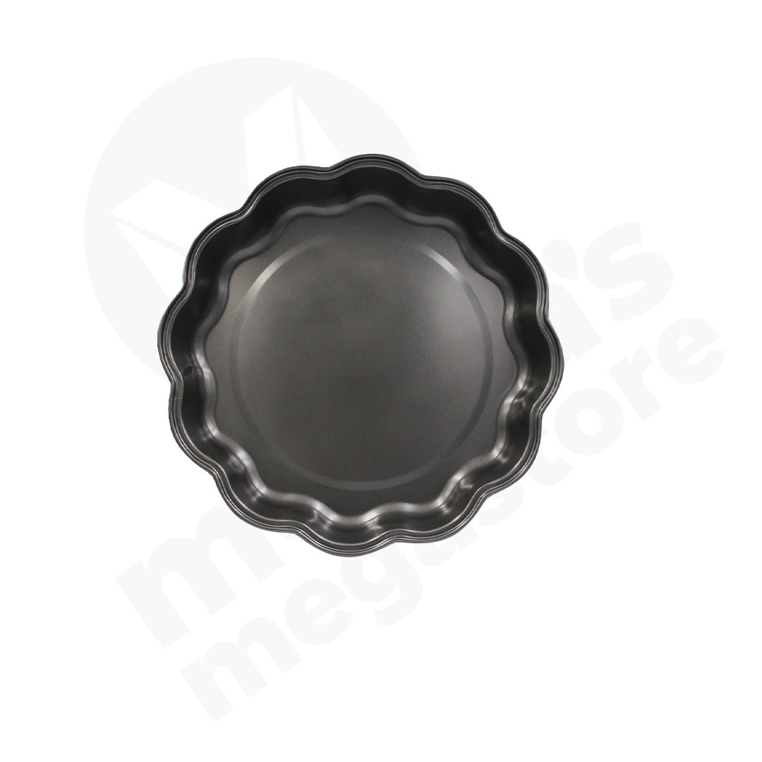 Bakeware Cake Mould 30Cm N/S Round Scallop Edge