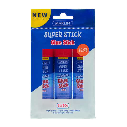 Marlin Glue Stick 21G 3'S Value Pack