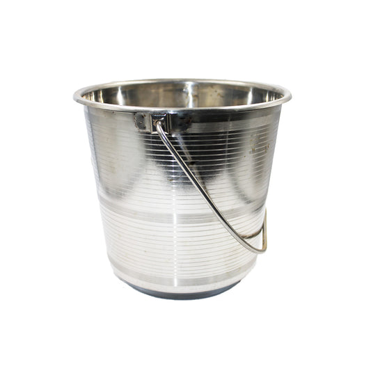 Bucket Stainless Steel No. 2 With Handle  Kwik