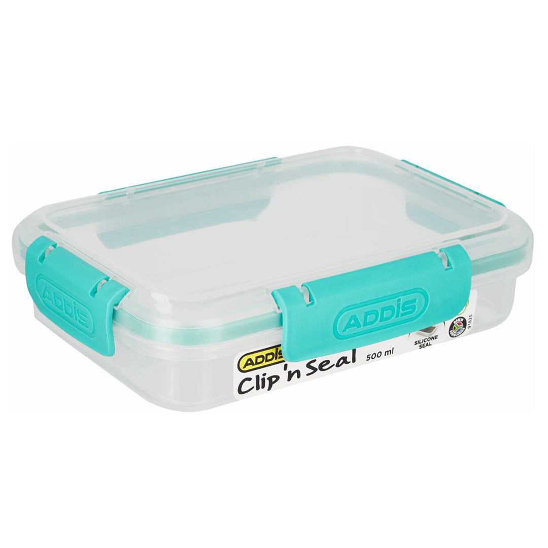 Addis Container Clip And Seal 500Ml Rectangle