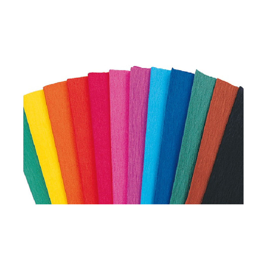 Crepe Paper Wrap 1Pc 50X200Cm Assorted